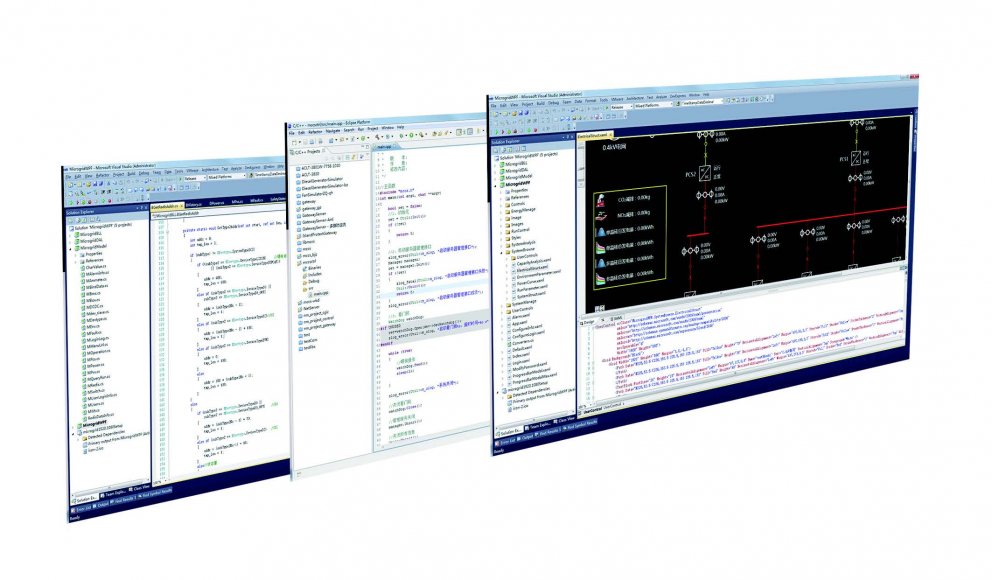 微電網仿真平台二次開(kāi)發系統